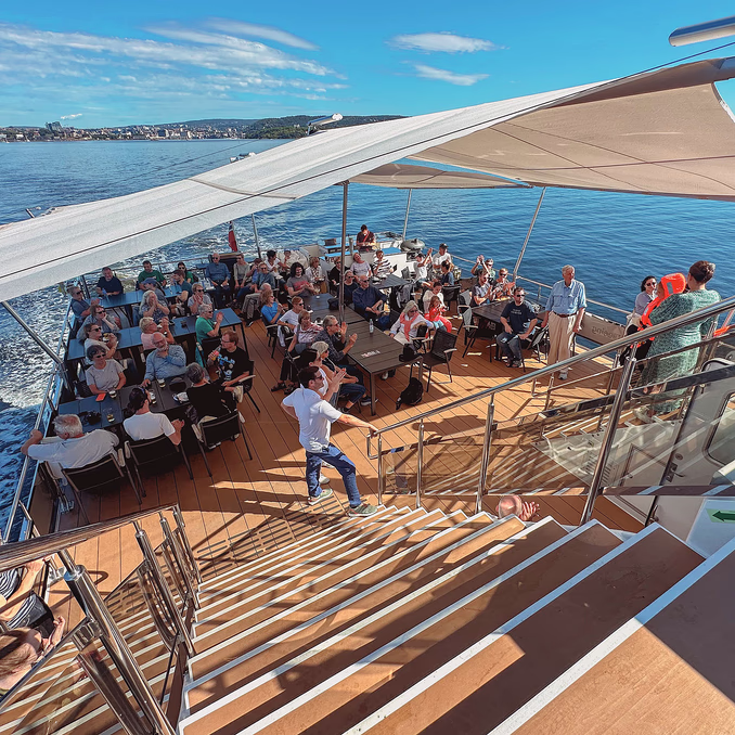 Oslofjorden silent cruise