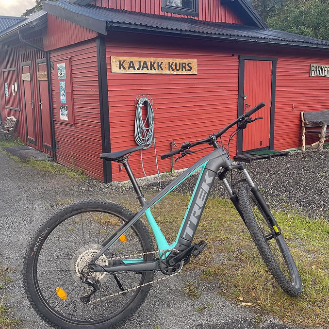 Sjoa elektrisk sykkeltur