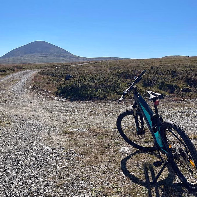 Sjoa elektrisk sykkeltur