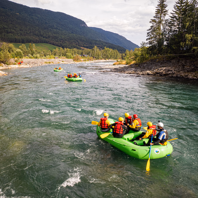 Sjoa whitewater rafting