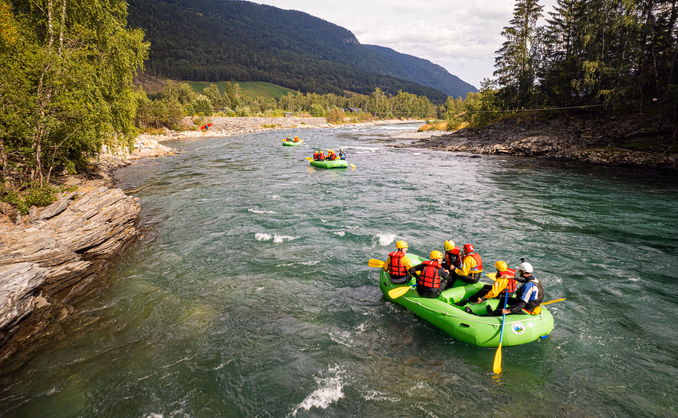 Sjoa whitewater rafting