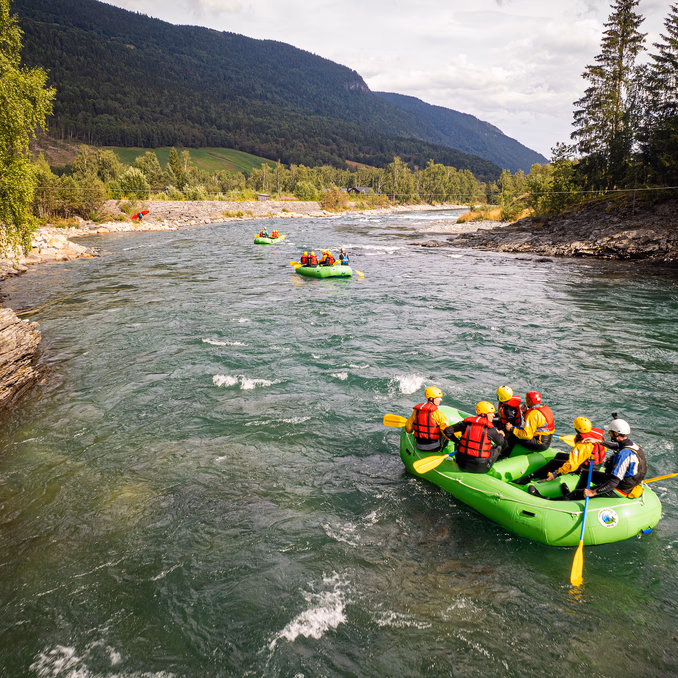 Sjoa whitewater rafting
