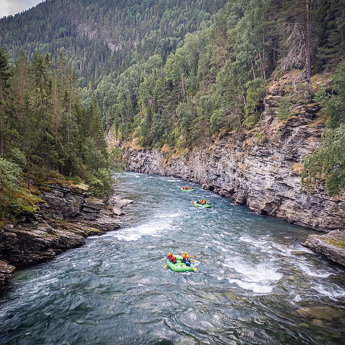 Sjoa whitewater rafting