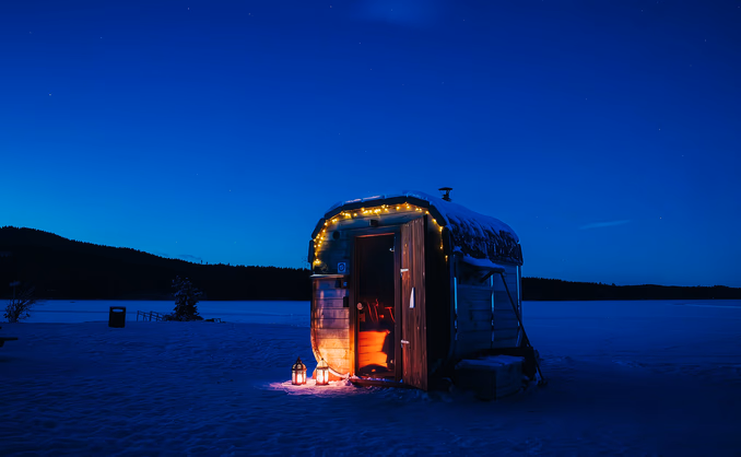Privat sauna