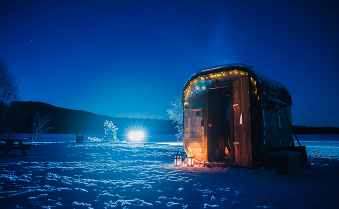 Privat sauna