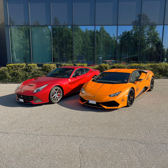 Kjør Ferrari & Lamborghini
