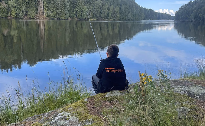 Fisketur ved Glomma