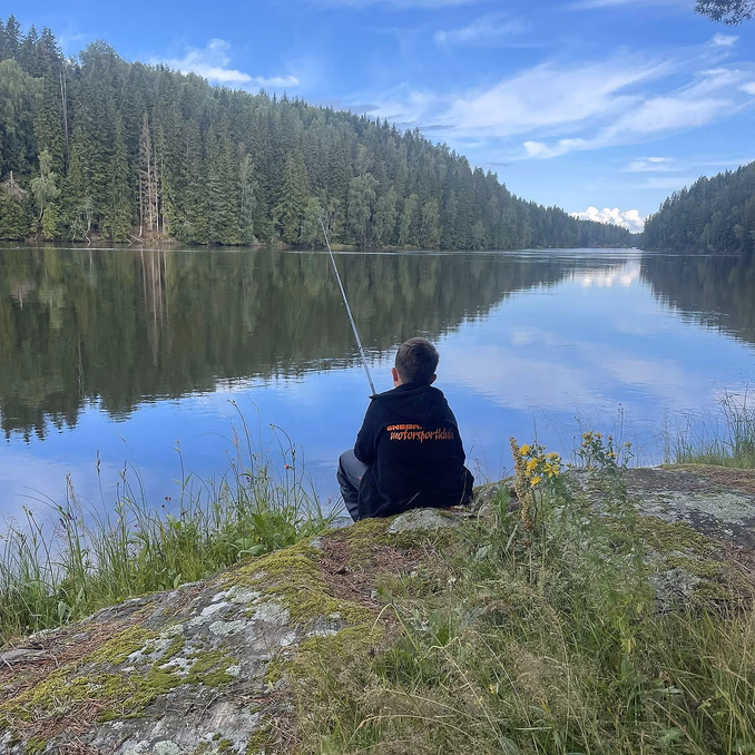 Fisketur ved Glomma