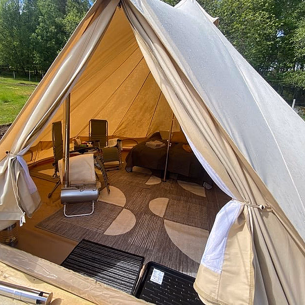 Glamping & alpakkavandring