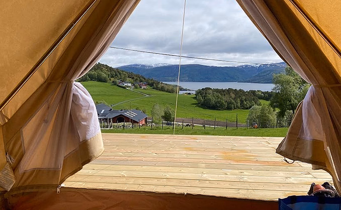 Glamping & alpakkavandring