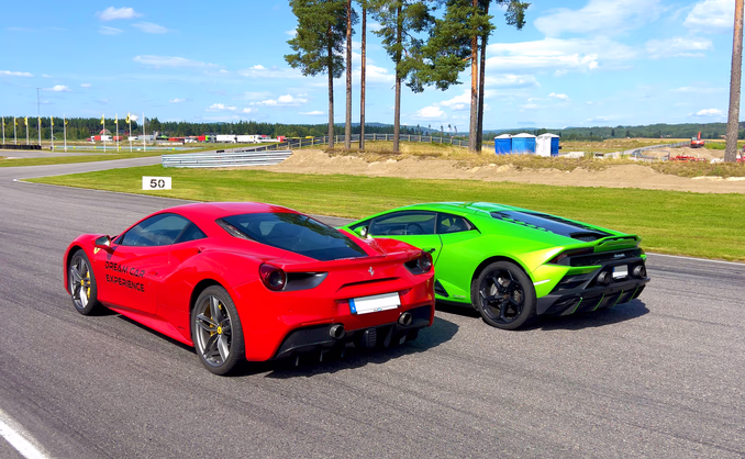 Kjør Ferrari på racerbane