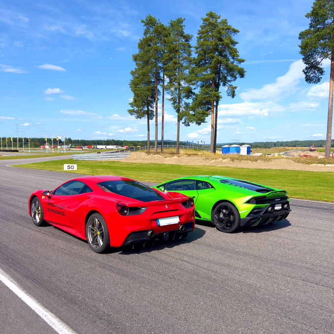 Kjør Ferrari på racerbane