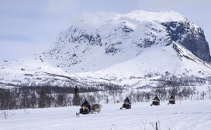 Snøscootersafari