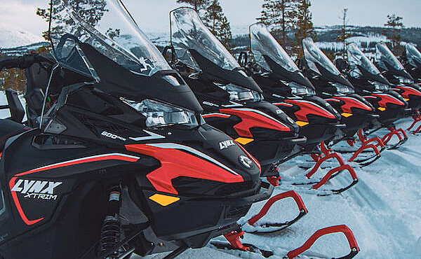 Snøscootersafari for to