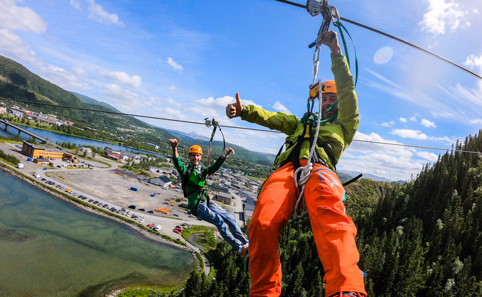 Mosjøen Zipline Experience
