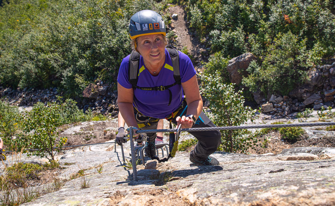 Via Ferrata og Zipline