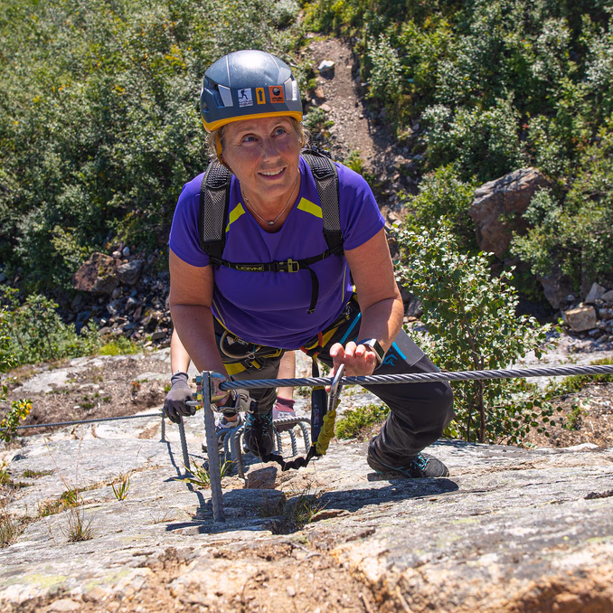 Via Ferrata og Zipline