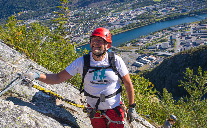 Via Ferrata og Zipline