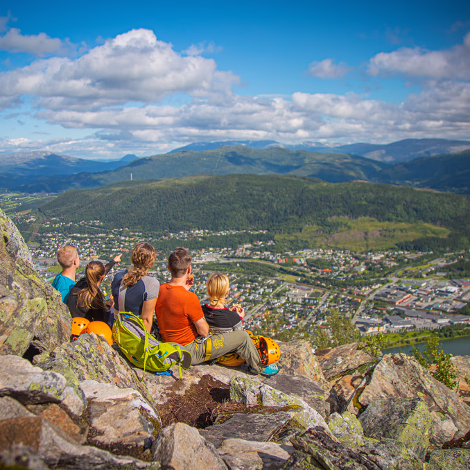 Via Ferrata og Zipline