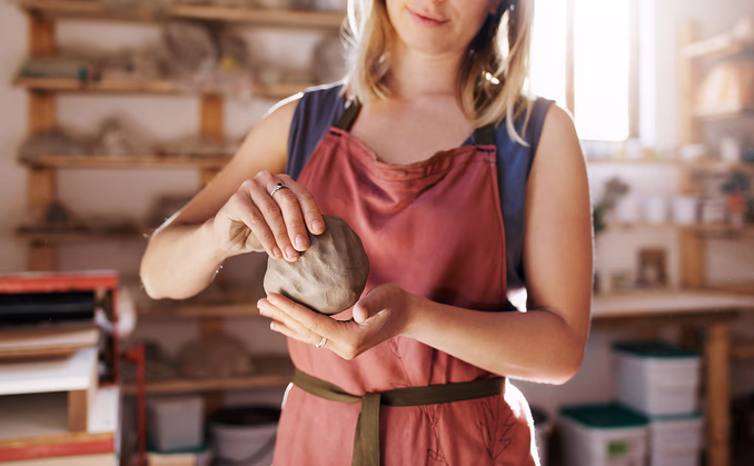 Keramikkurs i å lage lampefot