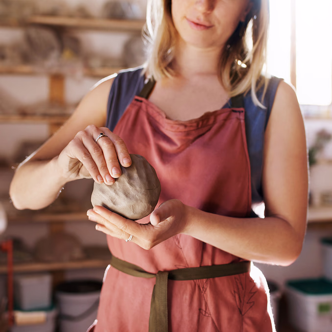 Keramikkurs i å lage lampefot