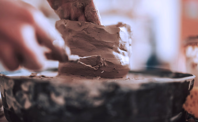 Keramikkurs i å lage lampefot