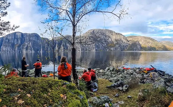 Lysefjorden guidet kajakktur
