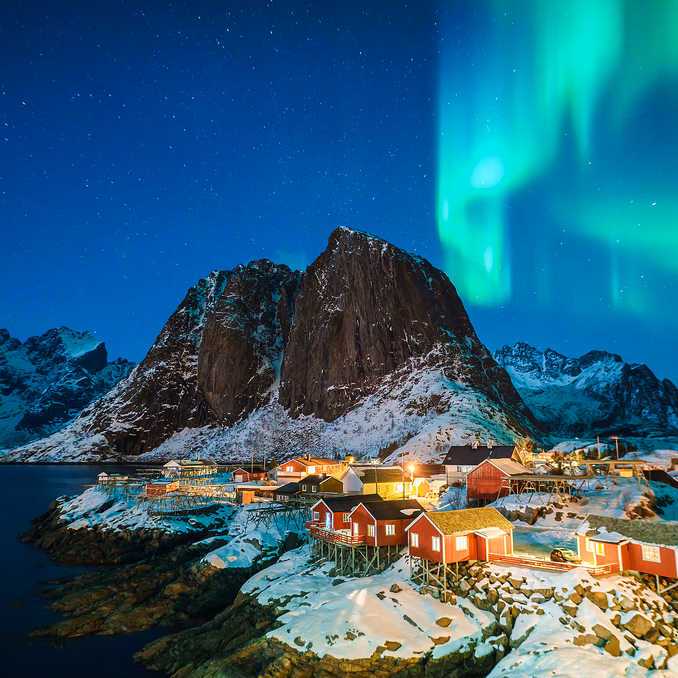 Nordlyscruise i Lofoten
