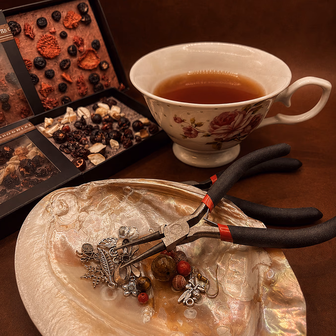Smykker, sips & sjokolade