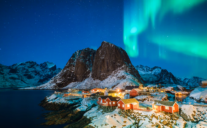Nordlyscruise i Lofoten