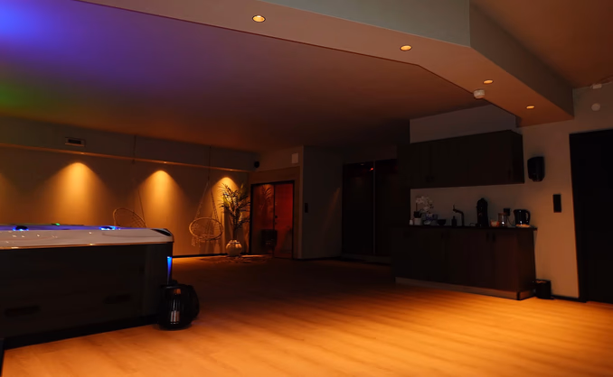 Spa, jacuzzi & badstue for to