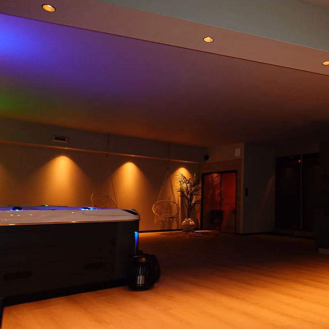 Spa, jacuzzi & badstue for to