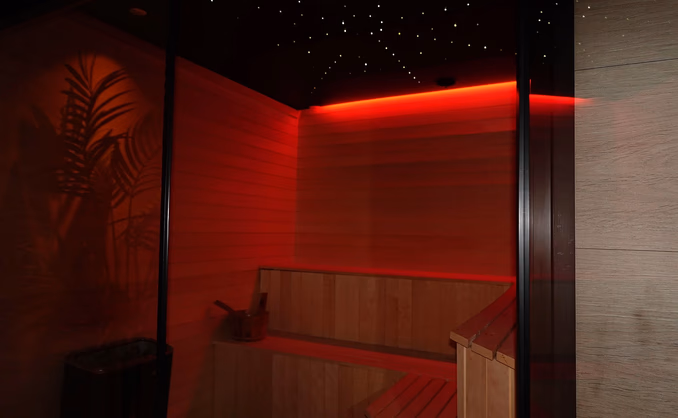 Spa, jacuzzi & badstue for to