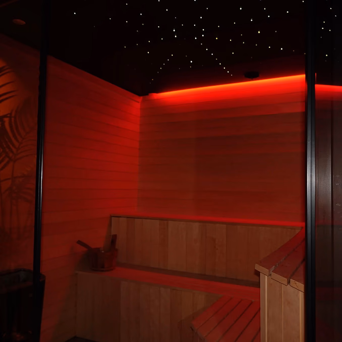 Spa, jacuzzi & badstue for to