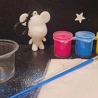 Paint on mini bears
