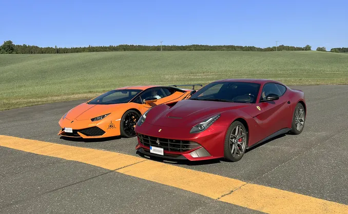Ferrari vs Lamborghini Speedtest