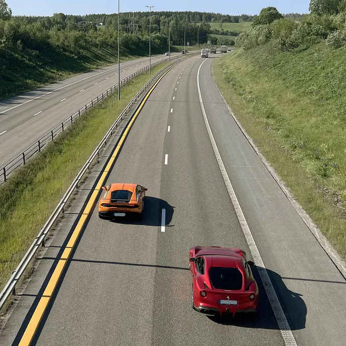 Kjør Ferrari & Lamborghini
