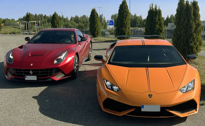 Kjør Ferrari & Lamborghini