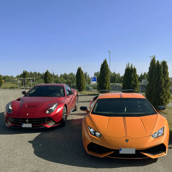 Kjør Ferrari & Lamborghini