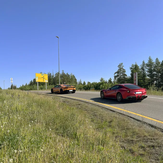 Kjør Ferrari & Lamborghini