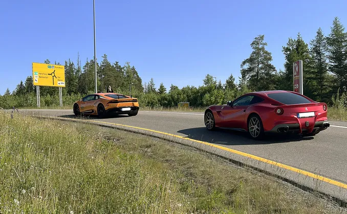 Kjør Ferrari & Lamborghini