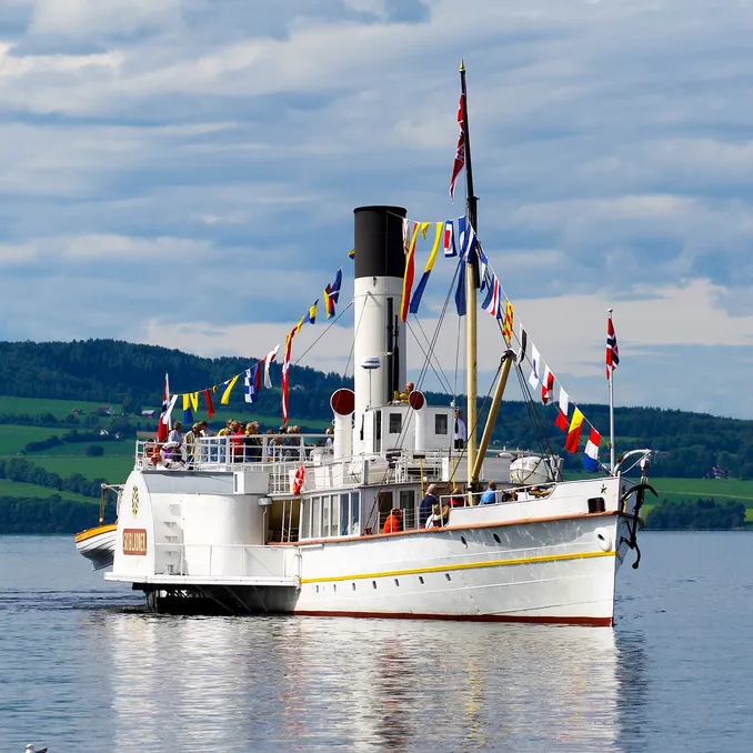 Hjuldamper med middag