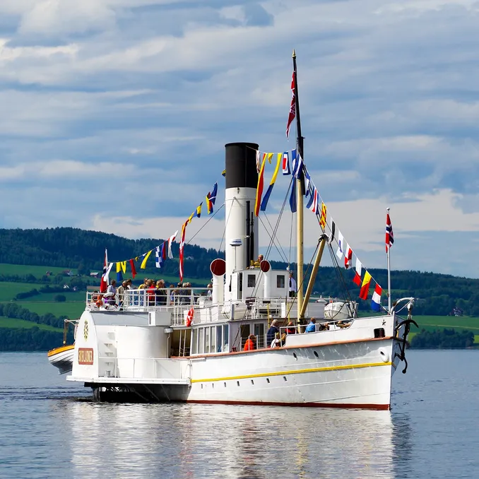 Hjuldamper med middag