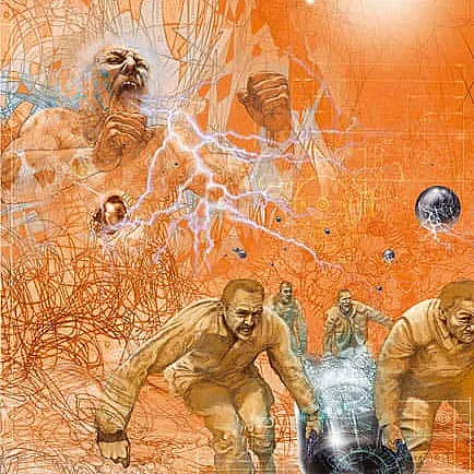 Oljemaling med kunstner x 3