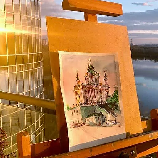 Oljemaling med kunstner x 3