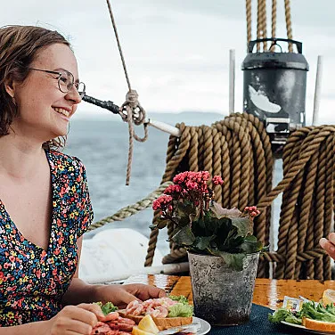 Fjordcruise med reker for to