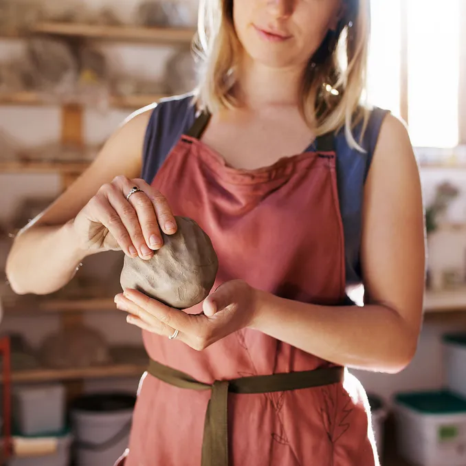 Keramikkurs i å lage lampefot