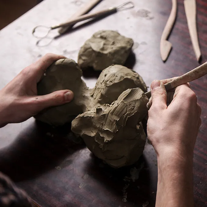 Keramikkurs i å lage lampefot