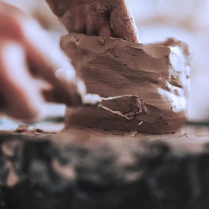 Keramikkurs i å lage lampefot