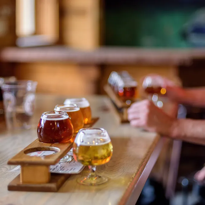 Nøgne Ø ølsmaking og bryggeriomvisning